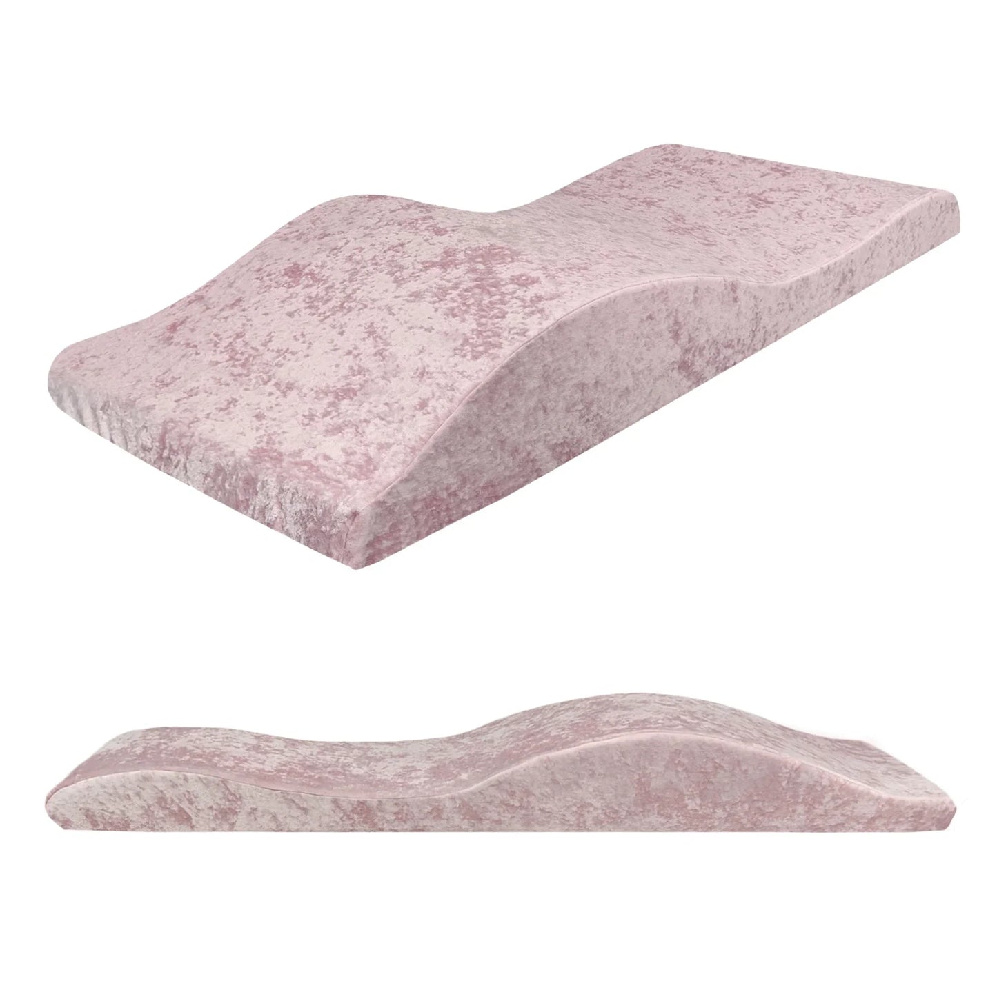 Lash Bed Topper and Bed Cover, Ergonomic Curvy Massage Table Cushion, Eyelash Mattress Bed for Beauty Salon Customized