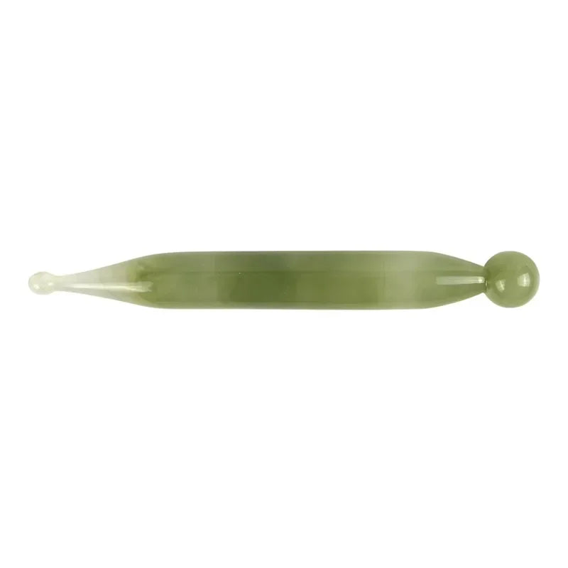 1pcs Natural Jade Stick Stone Gua Sha Facial Massage Acupunctur Point Pen Chinese Medicine Guasha Beauty Messager Tool