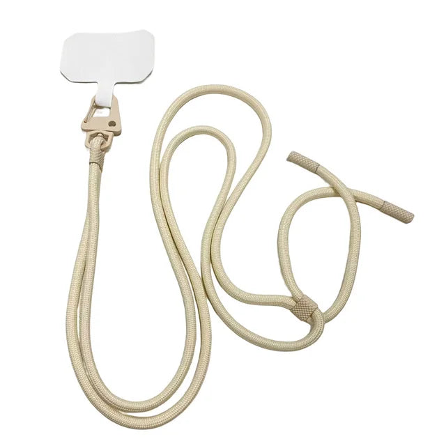 Universal Crossbody Patch Phone Lanyards Mobile Phone Strap Lanyard Nylon Soft Rope Cell Phone Hanging Cord Holder