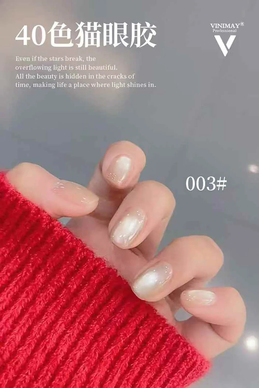 VINIMAY 40PCS Cat Eye Gel Polish Set With Color Swatch 9D Magnet Gel Soak Off Gelpolish Gel Varnish Collection Nail Gel Kit 15ML