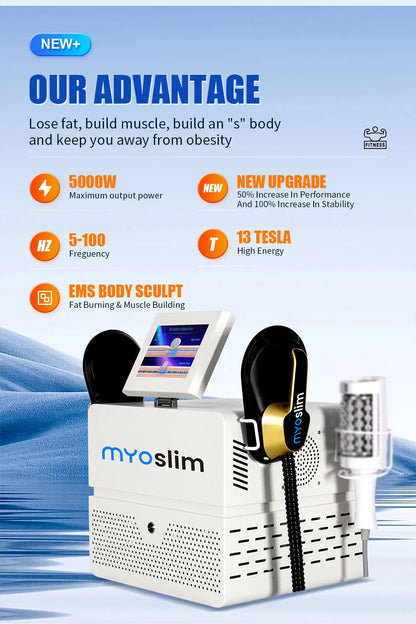 Myoslim NEO 15T RF 6500W Myoslim Machine - Advanced Body Sculpting & Fat Burning Technology