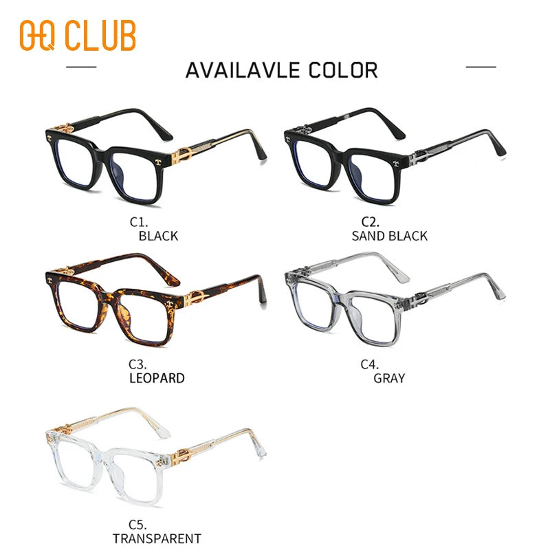 O-Q CLUB Plus Reading Glasses Men High Quality Lunettes De Lecture Men's Eyeglasses Blue Light Lenses to Read Women's Eyepieces