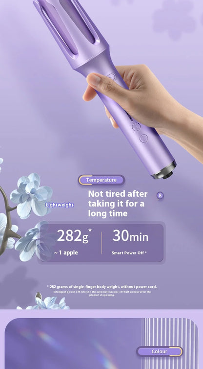 2 in 1 Automatic Curler 32mm Automatic Rotating Ceramic Curler Professional Curling Wand Curler