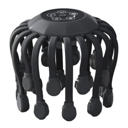 24 Heads Octopus Claw Head Massager Electric Scalp Massager 24 Point Vibration Massage Scratcher Bluetooth Music Relaxation