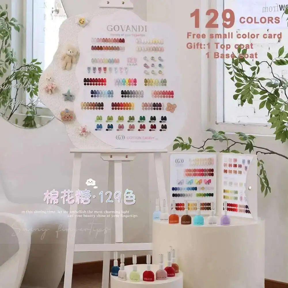 High Quality Korean Gel Polish Set Autumn  Winter Color Gel Kit Nail Salon Wholesale Marnicure Soak Off UV LED Nail Varnish Set