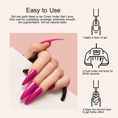 CANNI Nail Gel Polish Set HEMA TPO FREE Jelly Nude Color Rubber Base UV Construction Gel Semi Permanent Soak off UV LED Gel Nail