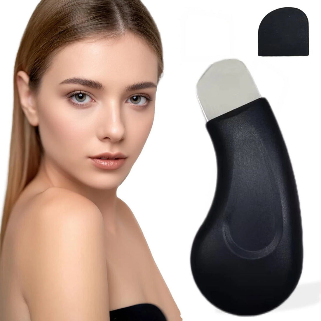 Manual acne extractor, capable of cleaning the skin of the nose and face, beauty care tool