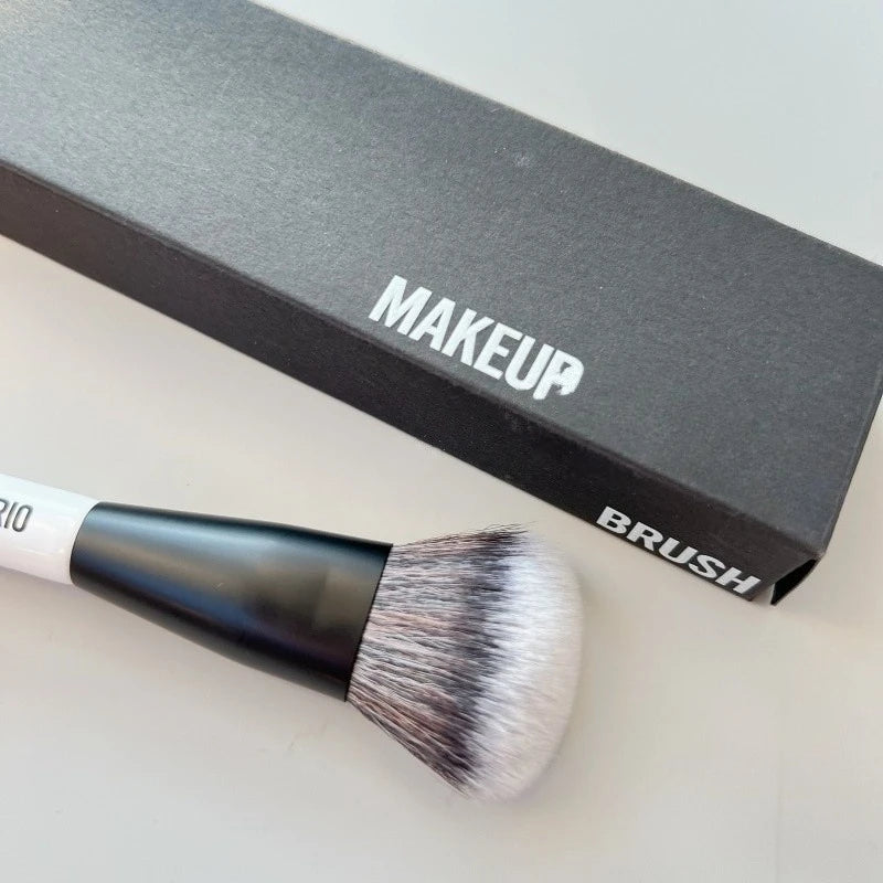 F4 Dual-Ended Synthetic Hair Makeup Brush for Foundation Powder Blush Contour Eyeshadow Concealer