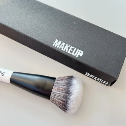 F4 Dual-Ended Synthetic Hair Makeup Brush for Foundation Powder Blush Contour Eyeshadow Concealer