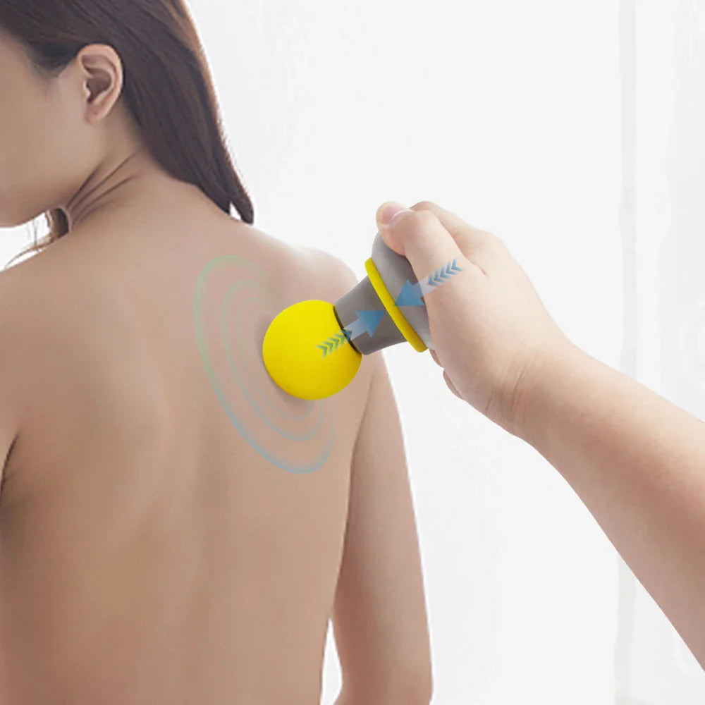 Mini Neck Massager Multi USB Electric Handled Wave Vibrating Cellulite Massage Relaxation Instrument Massage Waist Back Shoulder