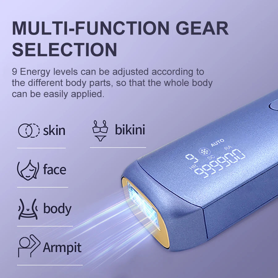 3in1 Portable Laser Hair Removal for Women Cooling Rejuvenation Acne Remove Permanent Bikini Trimmer Free Shipping IPL Epilator