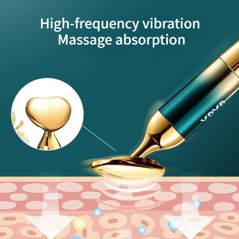 Electric Nano Ion Facial Massager –Skin Care Device for Anti-Aging and Serum Absorption, Portable Face Massager Tool