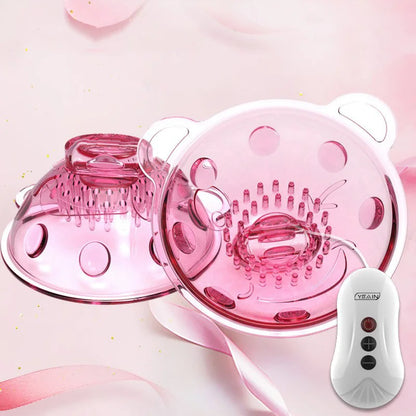 Electric shock female chest to stimulate breast breast massager massager