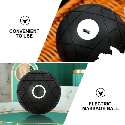 Vibration Massage Ball Yoga Electric Muscle Relaxation Roller Rechargeable