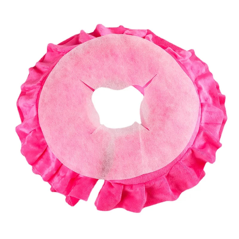 100pc/bag Disposable Massage Table Sheets Headrest Pads Face Pillow Cover Cushion Cover Sheet for Massage Beauty Salon Dedicated