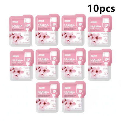 1/5/10 PCS Sakura Mud Mask Nourishing Deep Cleansing Korean SkinCare Product Hydrating Moisturing Skin Conditioning Brightening