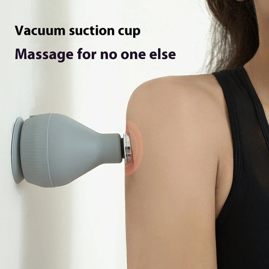 Electric adsorption type fascia ball for plantar and plantar muscle relaxation, back massage ball for the whole body
