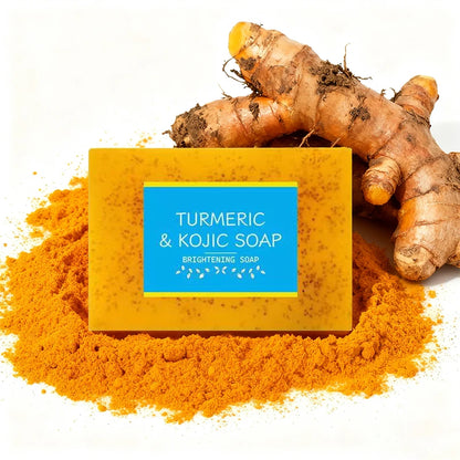 Turmeric acid soap, three-in-one handmade essential oil soap, gentle cleansing and makeup removal, bathing the whole body