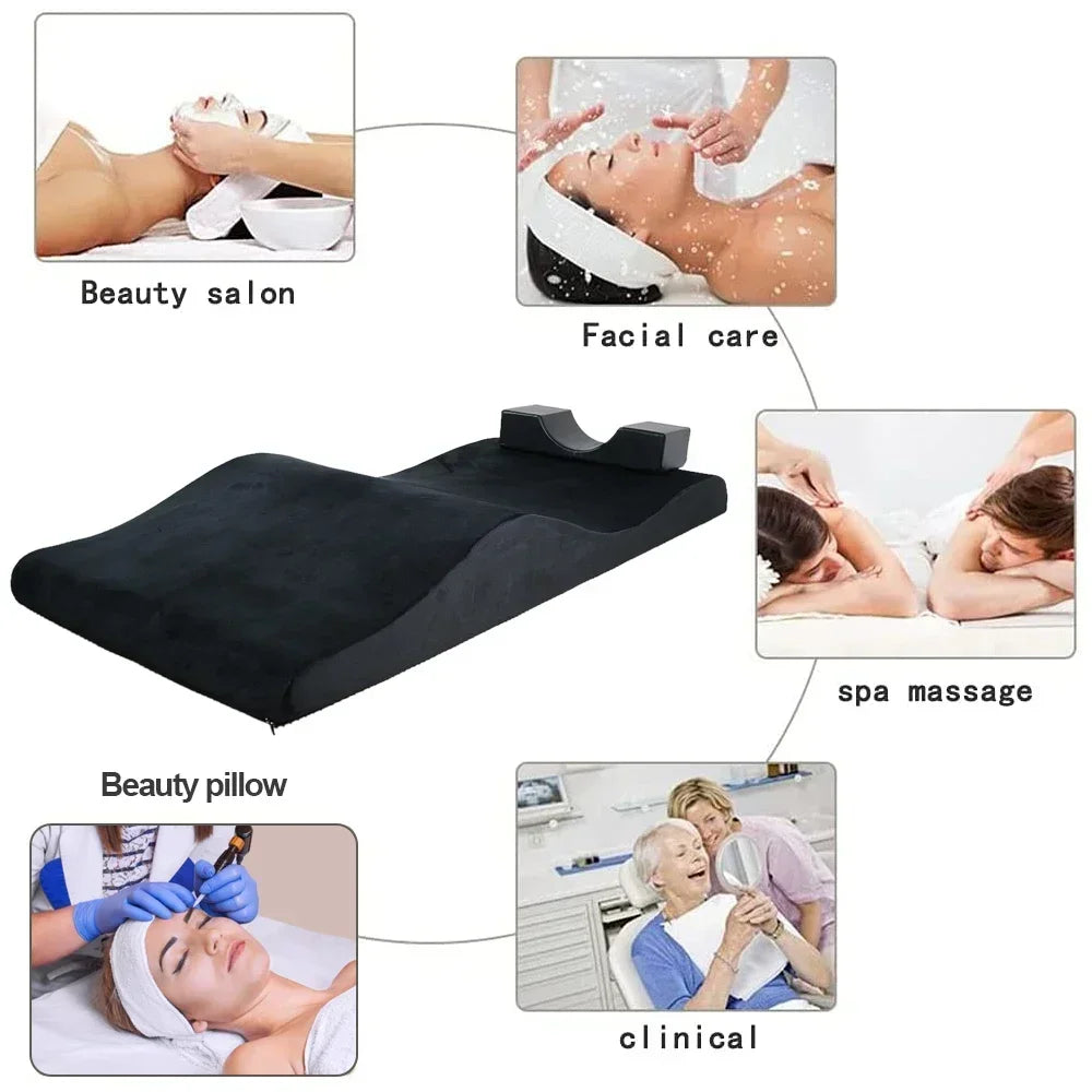 Wholesale Ergonomic Curved Beauty Lash Bed Mattress Topper Furniture Bedroom Furniture Modern Wave for Salon Home