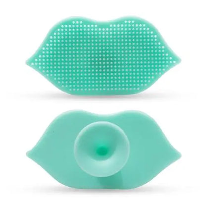 Silicone Lip-shaped Facial Cleansing Brush  Portable Highly Resilient and Suitable for Cleaning Painting Beauty Care and Massage