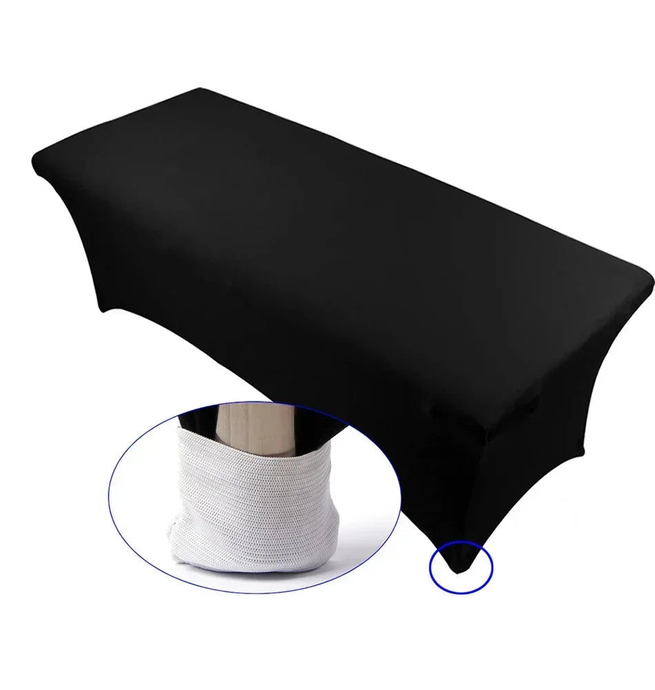 Elastic Lash Bed Cover Reusable Spa Eyelash Extension Bed Topper Stretchy Sheet Fitted Massage Table Lash Bed for Spa Salon