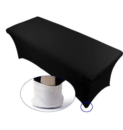 Elastic Lash Bed Cover Reusable Spa Eyelash Extension Bed Topper Stretchy Sheet Fitted Massage Table Lash Bed for Spa Salon