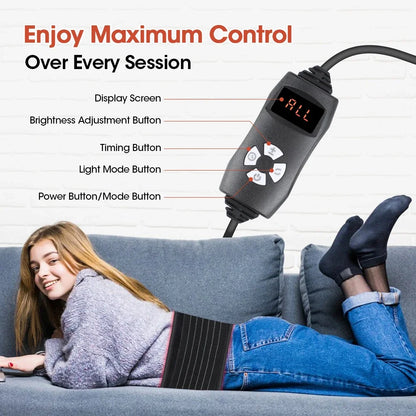 Home Use Full Body 660nm 850nm Near Infrared Light Machine Skin Care Beauty Tool