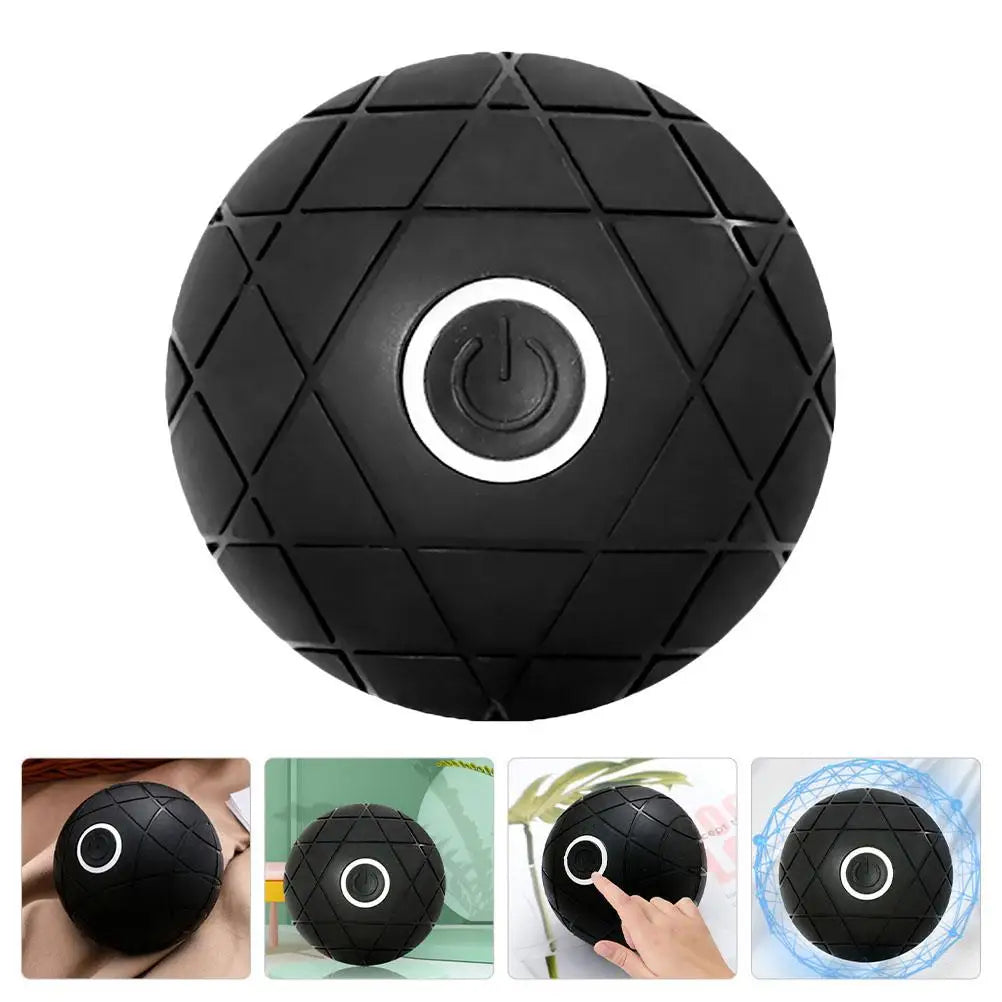 Vibration Massage Ball Yoga Electric Muscle Relaxation Roller Rechargeable