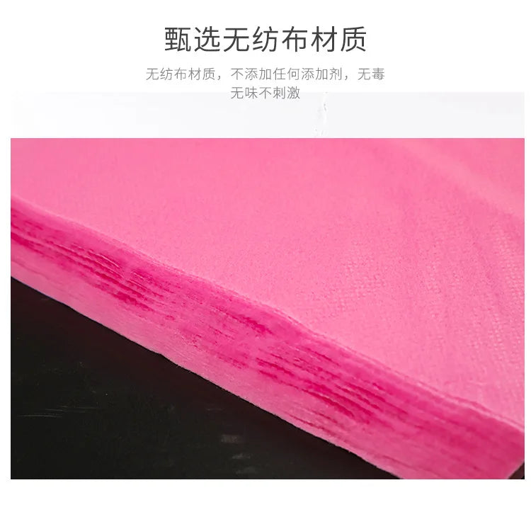 100pc/bag Disposable Massage Table Sheets Headrest Pads Face Pillow Cover Cushion Cover Sheet for Massage Beauty Salon Dedicated