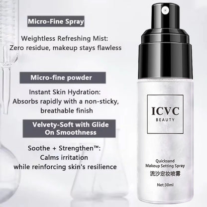 30ml Makeup Fixer Spray Waterproof Sweatproof Long Lasting Oil Control Hydrating Makeup Fixing Setting Spray Cosmetics New