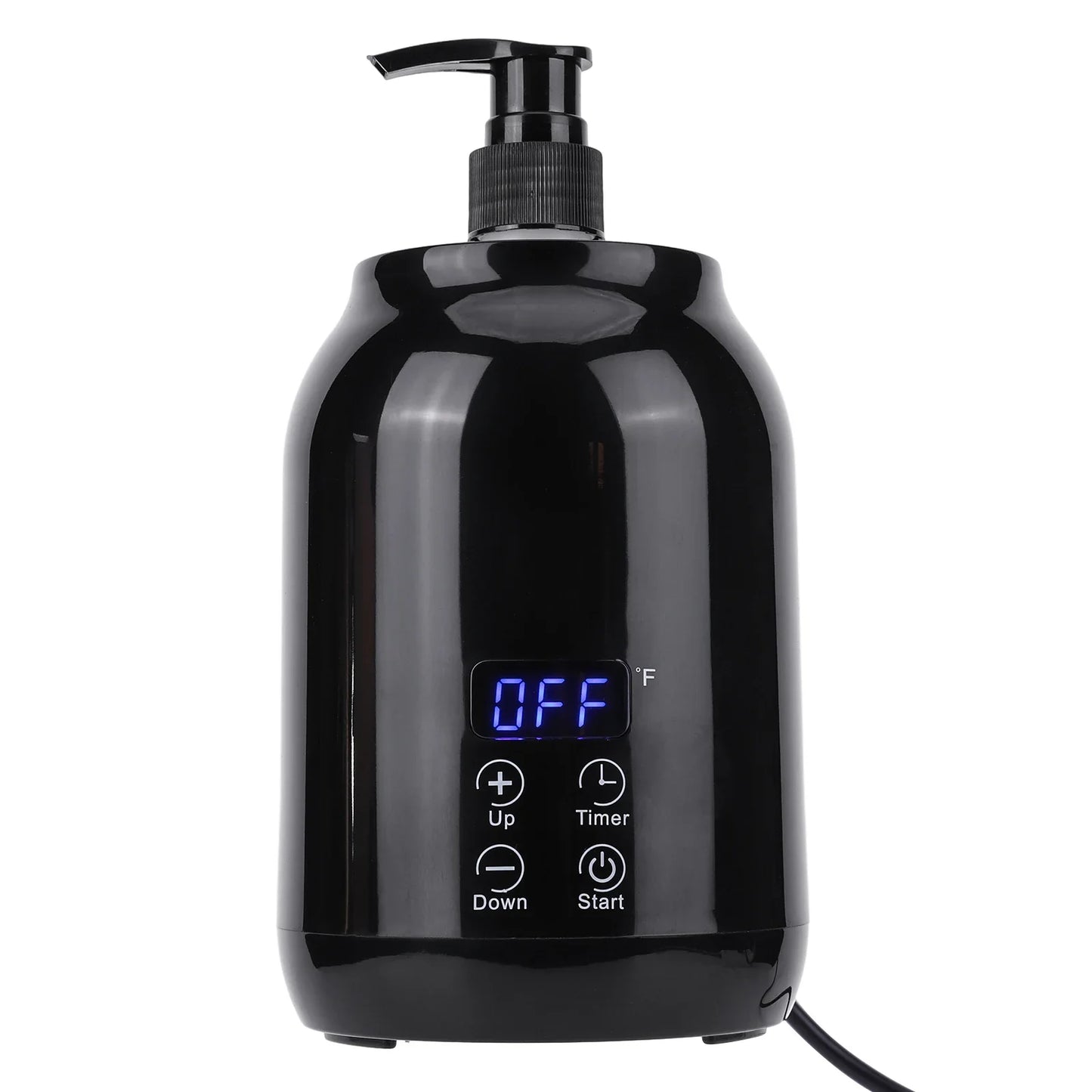 Massage Oil Warmer Digital Lotion Cream Heater 2 Heat Modes Lotion Warmer Fast Heat Lotion Warmer LED Display with Timer