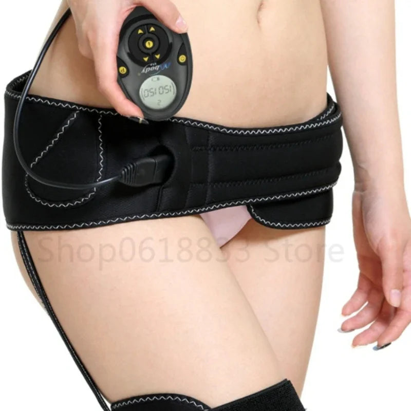 Female EMS Buttocks Toner Bottom Lifting Slimming Belt Leg Fat Burner Rechargeable Muscle Stimulator Hip Trainer Waist Massager