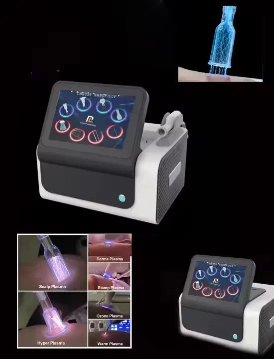 Cold Plasma with Argon Gas Professional Fractional Cold Plasma Sterilization Device Cold Plasma Machine for Wound Therapy