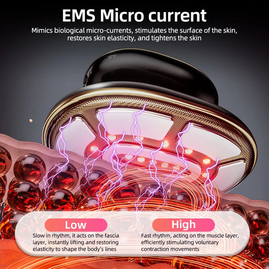 EMS Fat Burner Slim Shaping Device Radio Frequency Body Slimming Machine LED Light Lose Weight Cellulite Body Sculpting Massager