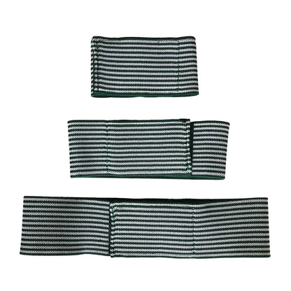 10pcs Microcurrent Conductive Silicone Electrode Pad Fixing Elastic Band Adjustable Stretch Strip for EMS Electro Patch
