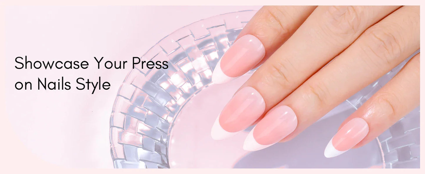 Makartt Nail Gel Glue for Press On Nails Soft Acrylic Gel Nail Tips Fake Nails,Super Strong Glue Easy to Control No Lamp Needed