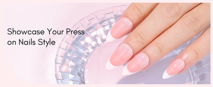 Makartt Nail Gel Glue for Press On Nails Soft Acrylic Gel Nail Tips Fake Nails,Super Strong Glue Easy to Control No Lamp Needed