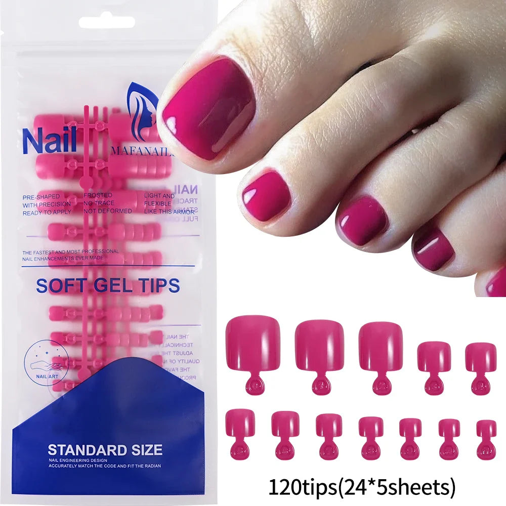 100pcs Black Almond Fake Nail Mid-length Solid Color Artificial Nail Removable Press On Nails Tip Almond Nail Art False Nail