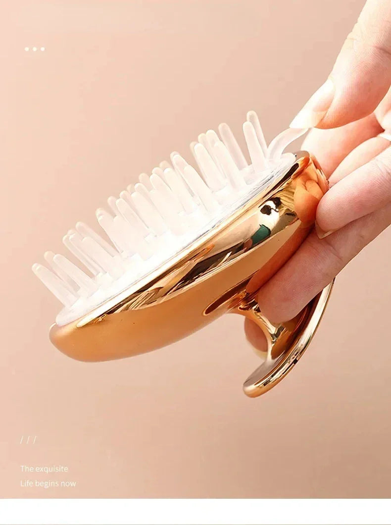 Silicone Hair Wash Brush for Household Scalp Cleaning Anti Itching Shampoo Hair Comb Anti Itching Massage Comb Massage Tools