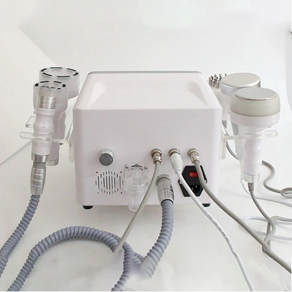 120K Ultrasonic Cavitation Machine Vacuum Slimming Body Massage Anti-cellulite Skin Tightening Lifting Beauty Device 6 in 1