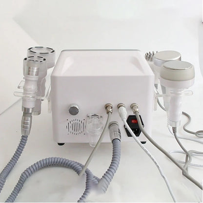 120K Ultrasonic Cavitation Machine Vacuum Slimming Body Massage Anti-cellulite Skin Tightening Lifting Beauty Device 6 in 1