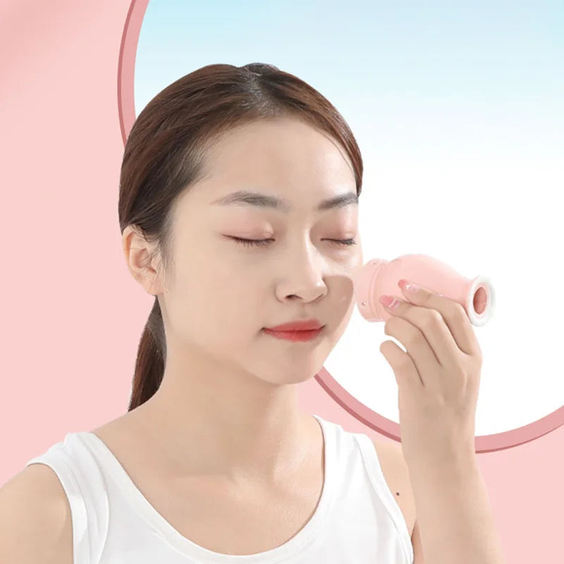 Ceramic Wormwood Stick Burner Face Lift Device Beauty Moxibustion Face Skin Facial Massager Moxa Therapy Heating Wrinkle Removal
