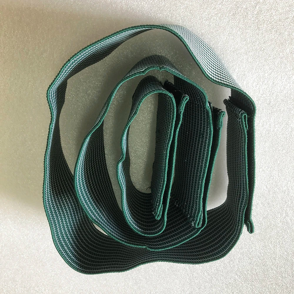 10pcs Microcurrent Conductive Silicone Electrode Pad Fixing Elastic Band Adjustable Stretch Strip for EMS Electro Patch