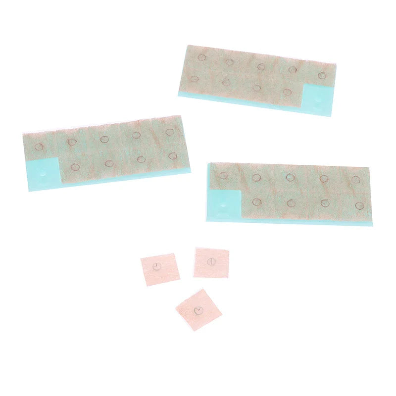 100Pcs/Box Multi-Condition Ear Seed Acupressure Kit Press Needle Ear Seeds Acupuncture Vaccaria Plaster Bean Massager