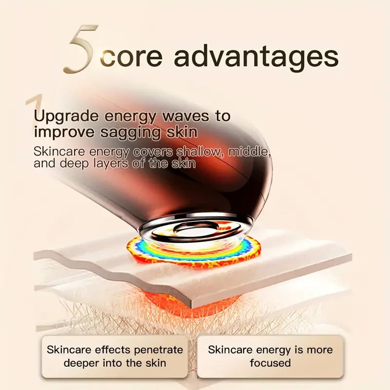 Microcurrent Age-R RF Booster Face Lifting Device EMS Skin Firming Wrinkle Reduction Anti-Aging Beauty Facial radiofrequency